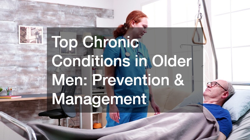 old man in a hospital bed